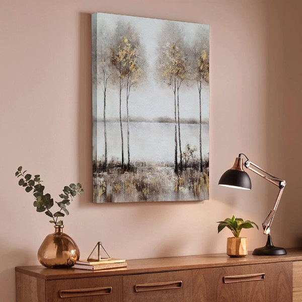 Red Barrel Studio® Autumn Tree Wrapped Canvas Painting Wayfair